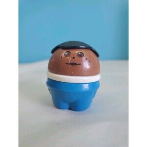 Vintage Fisher Price Toddle Tot African American Chunky Replacement Figure.